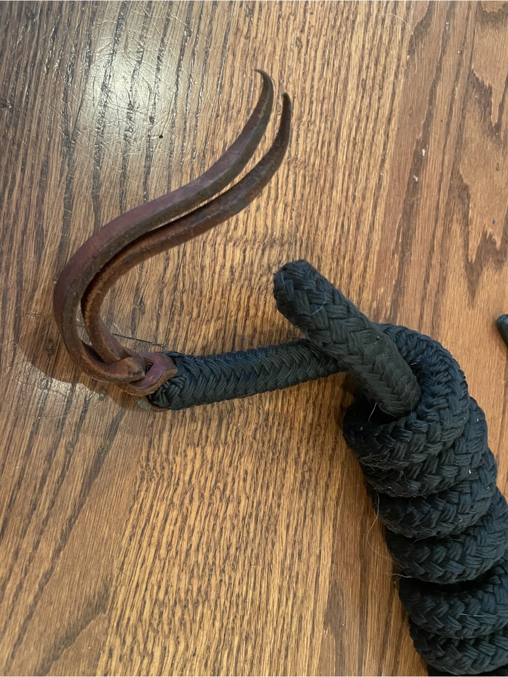 Black Rope Halter - Picture 5 of 5